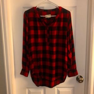 NWOT Flannel Tunic